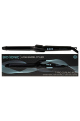 Long Barrel Styler - Black by Bio Ionic for Women - 1 Inch Curling Iron