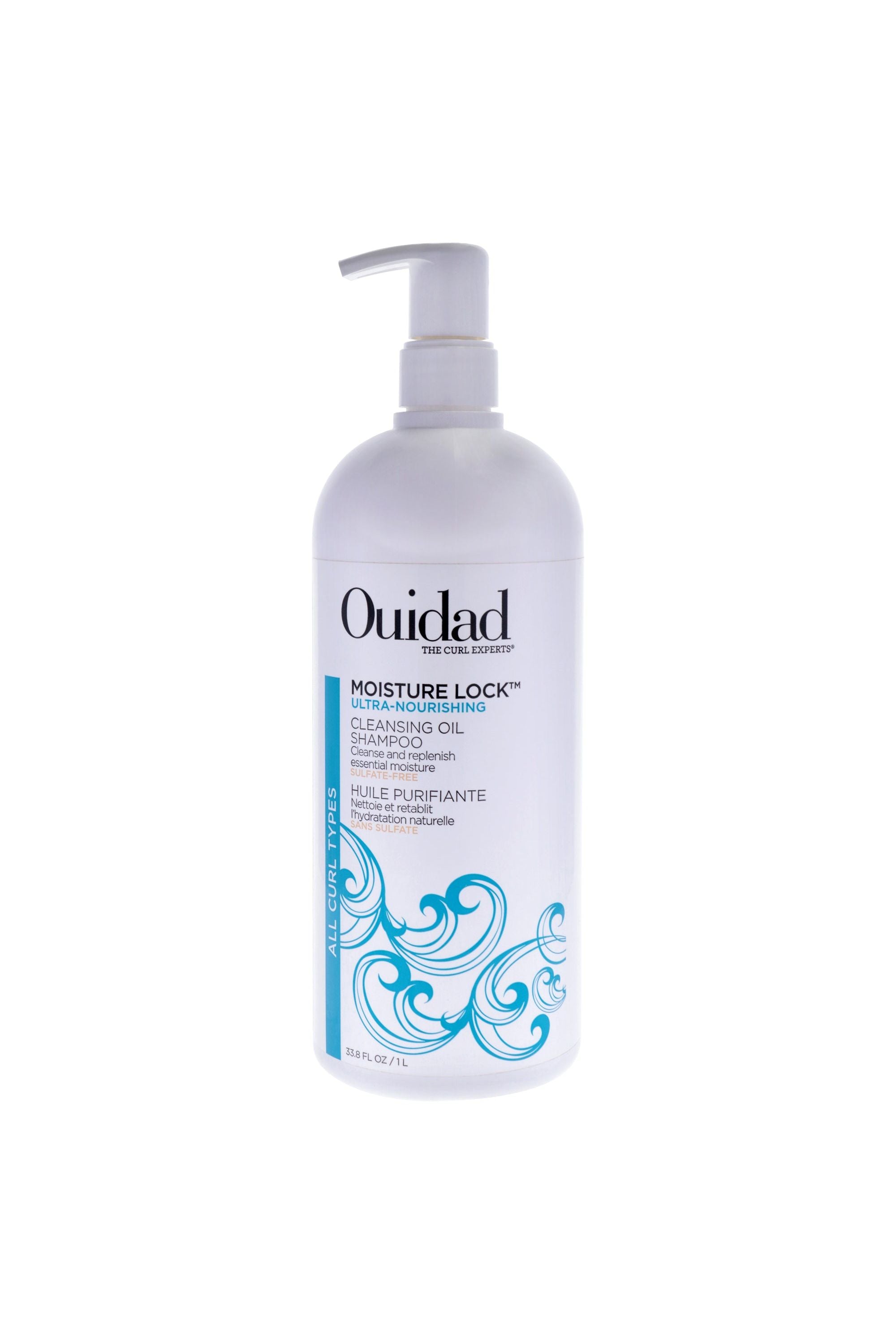 Moisture Lock Ultra-Nourishing by Ouidad for Unisex - 33.8 Shampoo