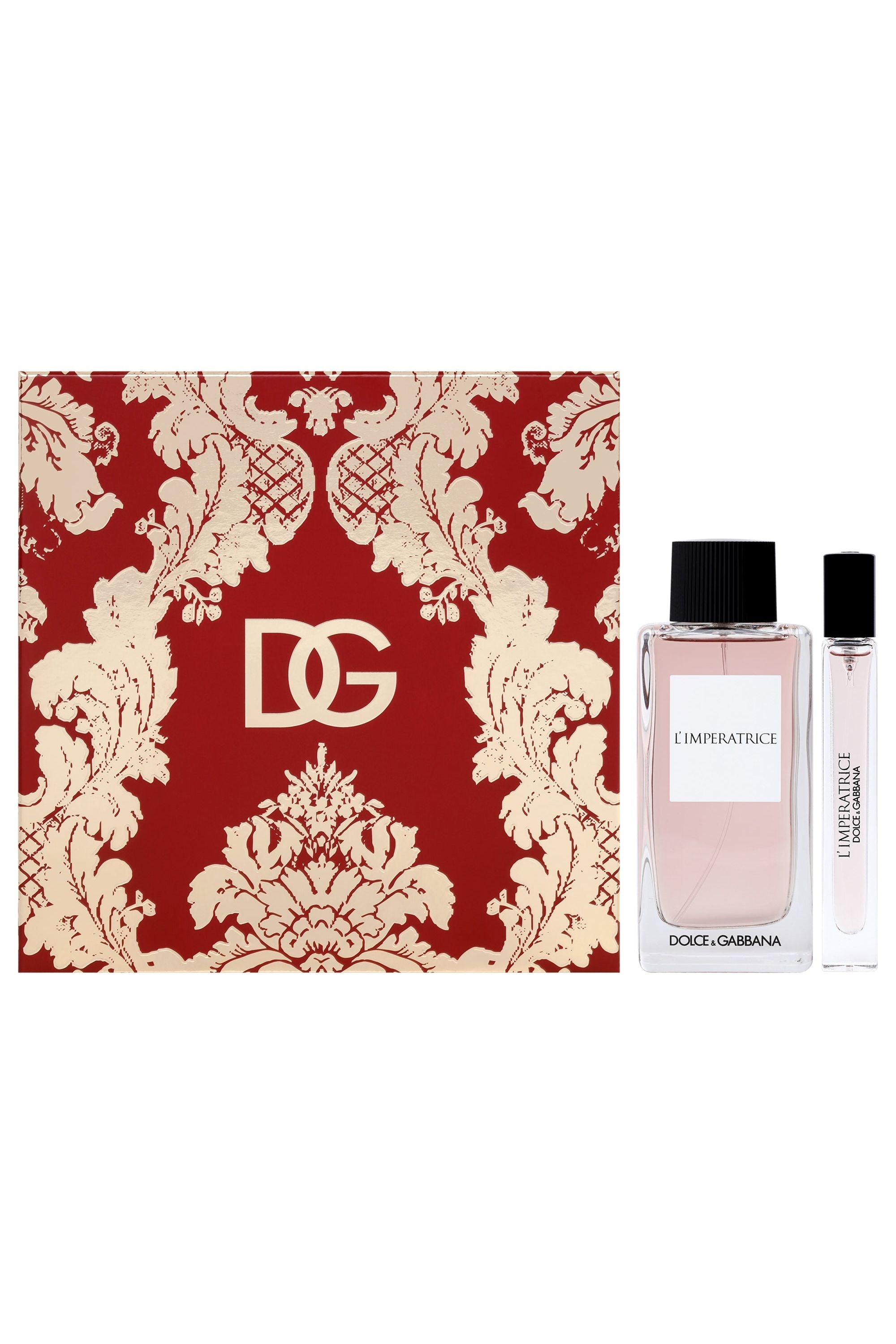 LImperatrice by Dolce and Gabbana for Women - 2 Pc Gift Set 3.3oz EDT Spray, 0.33oz EDT Spray (Mini)