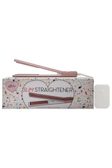 Slim Hair Straightener - Pink by Aria Beauty for Women - 1 Pc Flat Iron