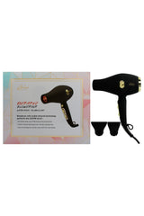 Infrared Blow Dryer With Ionic Technology - Black by Aria Beauty for Women - 1 Pc Hair Dryer