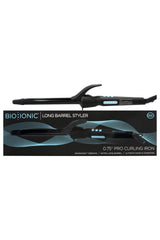 Long Barrel Styler - Black by Bio Ionic for Women - 0.75 Inch Curling Iron