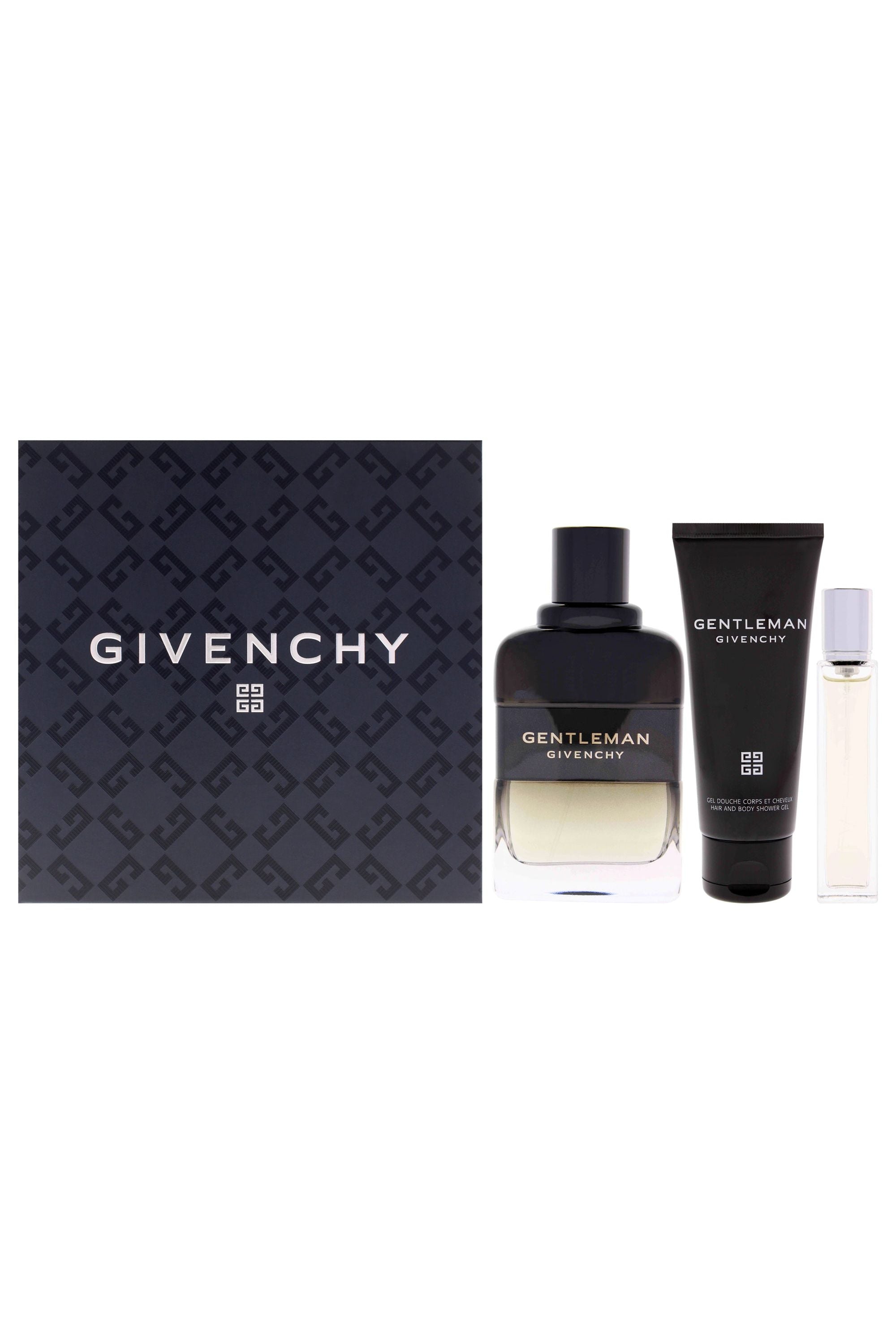 Gentleman Givenchy by Givenchy for Men - 3 Pc Gift Set 3.3oz Gentleman Boisee EDP Spray, 0.42oz EDP Spray (Mini), 2.5oz Shower Gel