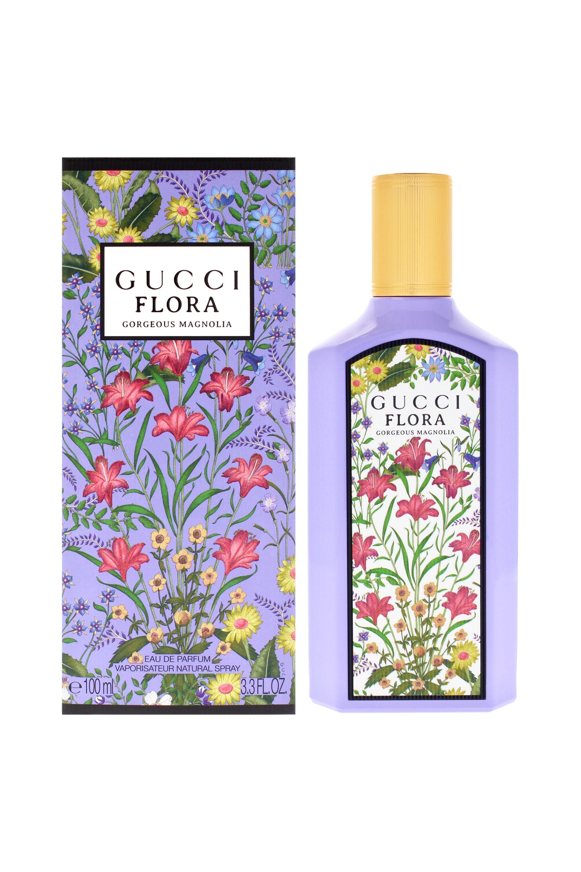 Flora Gorgeous - Magnolia by Gucci for Women - 3.3 oz EDP Spray (Refillable)