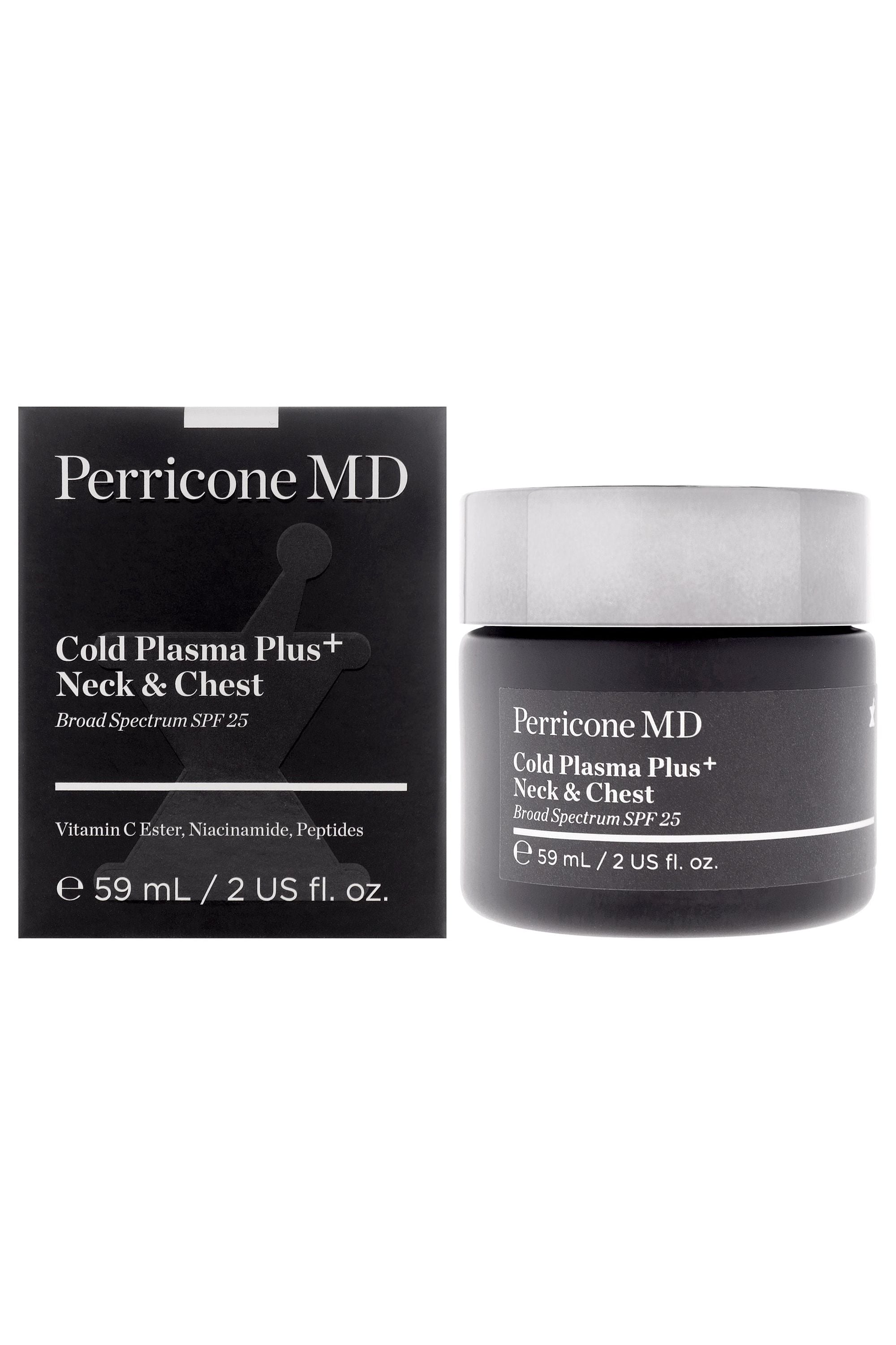 Cold Plasma Plus Neck and Chest SPF 25 Moisturizer by Perricone MD for Unisex - 2 oz Moisturizer