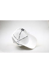 A white Costal Carolina University Gameday Hat, flipped upside down to reveal black "NO RIVALS" text along the inner seams, is shown on a plain white background. This is an officially licensed snapback baseball cap.