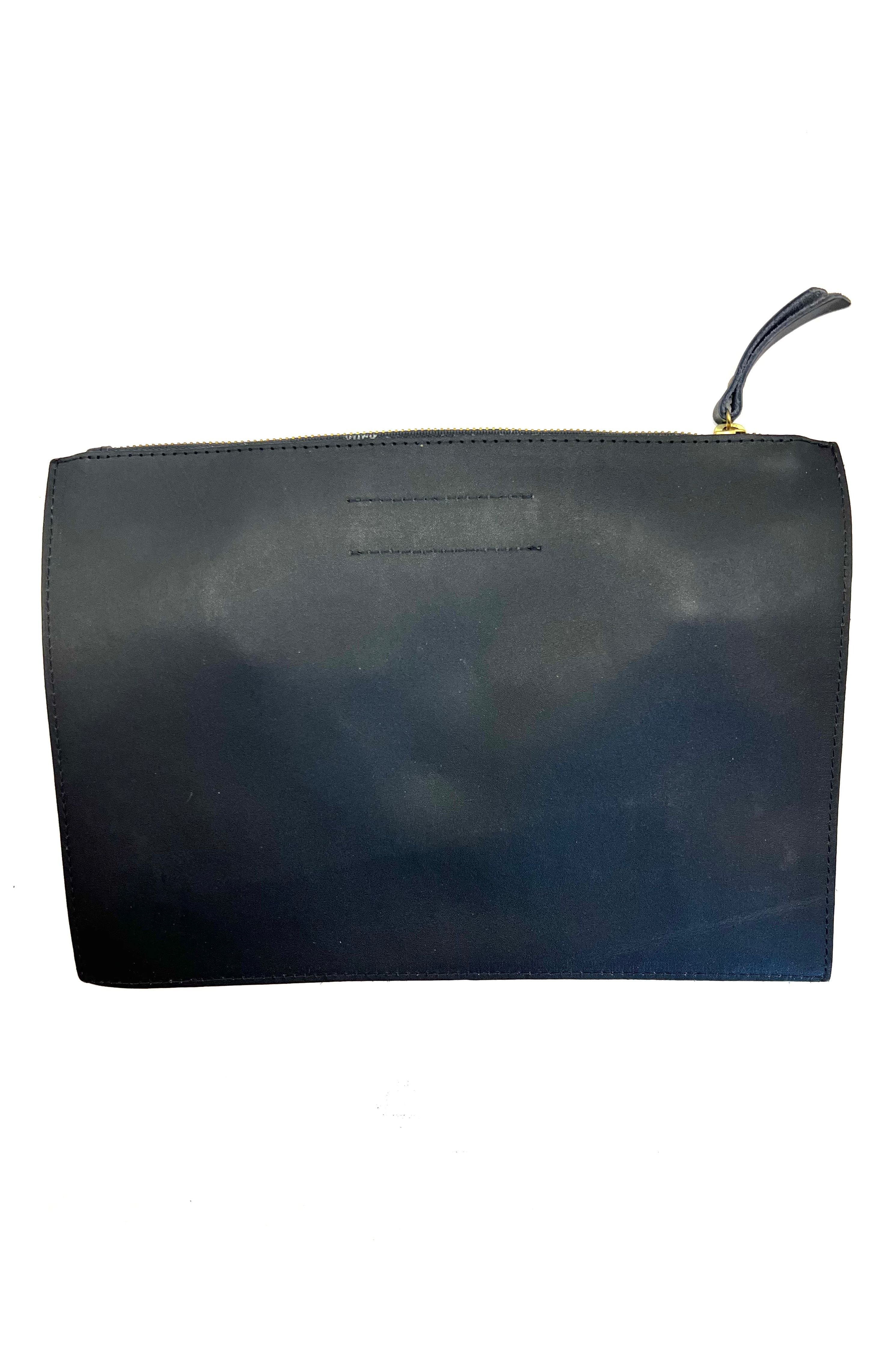 Archive Vanessa Mooney Leather & Silver Buckle Bag