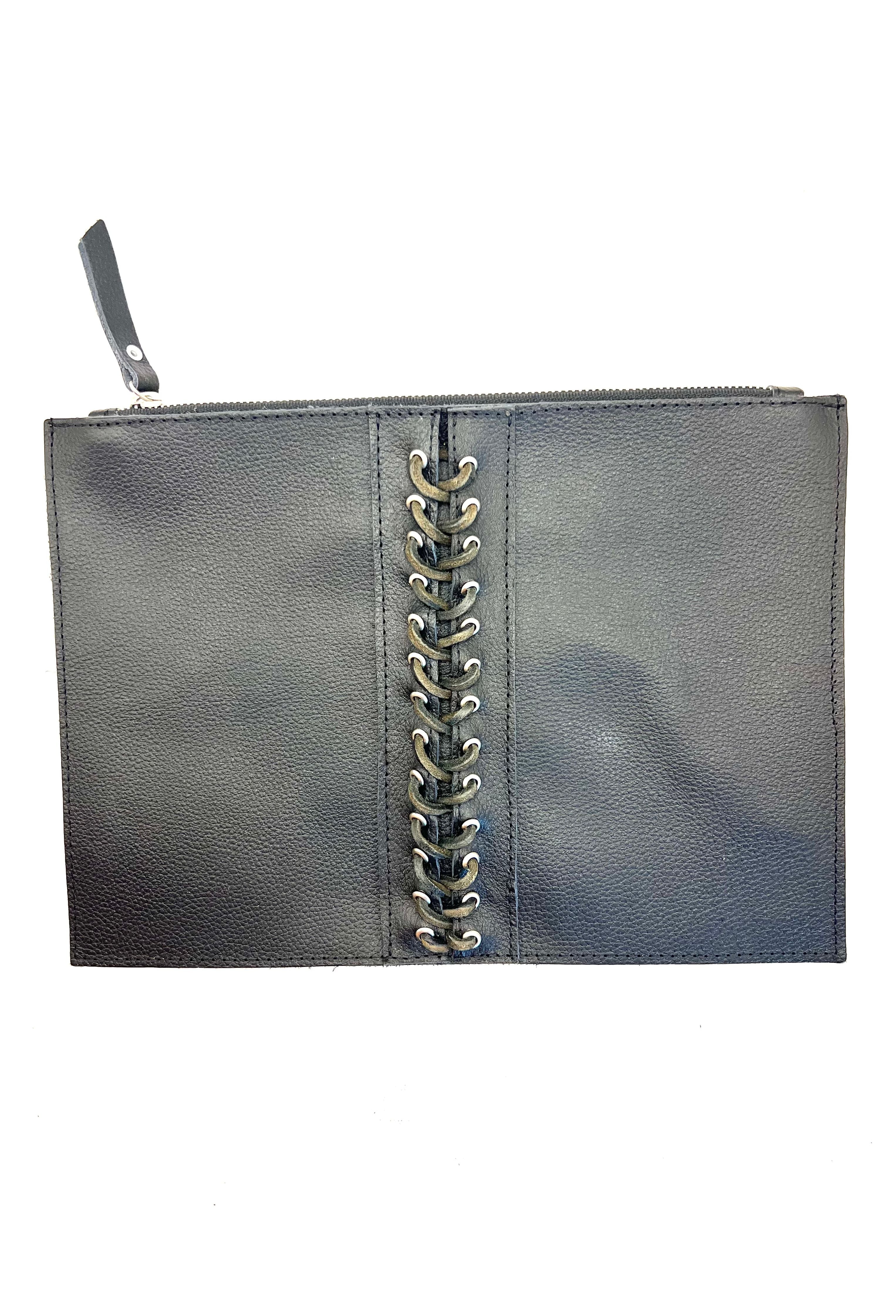 Archive Vanessa Mooney Leather & Lace Bag