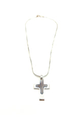 The Classic Silver Cross Necklace