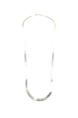 The Classic Silver Snake Chain Necklace