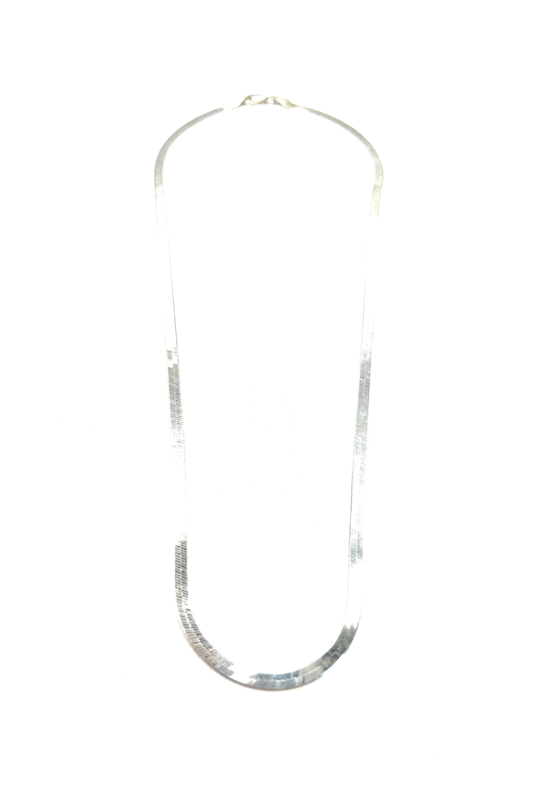 The Classic Silver Snake Chain Necklace