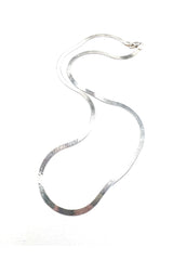 The Classic Silver Snake Chain Necklace
