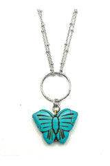 The Turquoise Butterfly Necklace