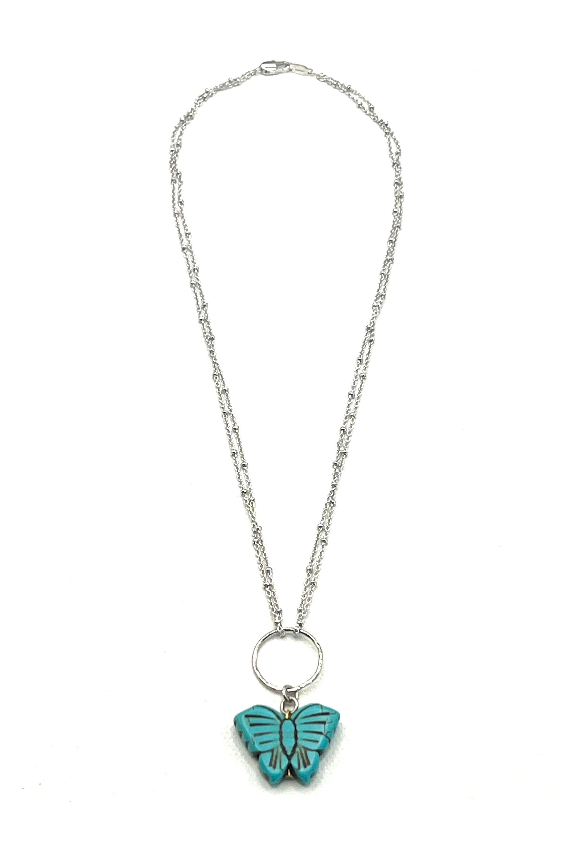The Turquoise Butterfly Necklace