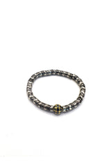 The Diamond Snake Bead Bracelet