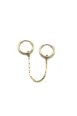 The Eternity Gold Hoops