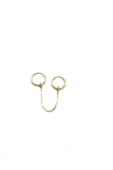 The Eternity Gold Hoops