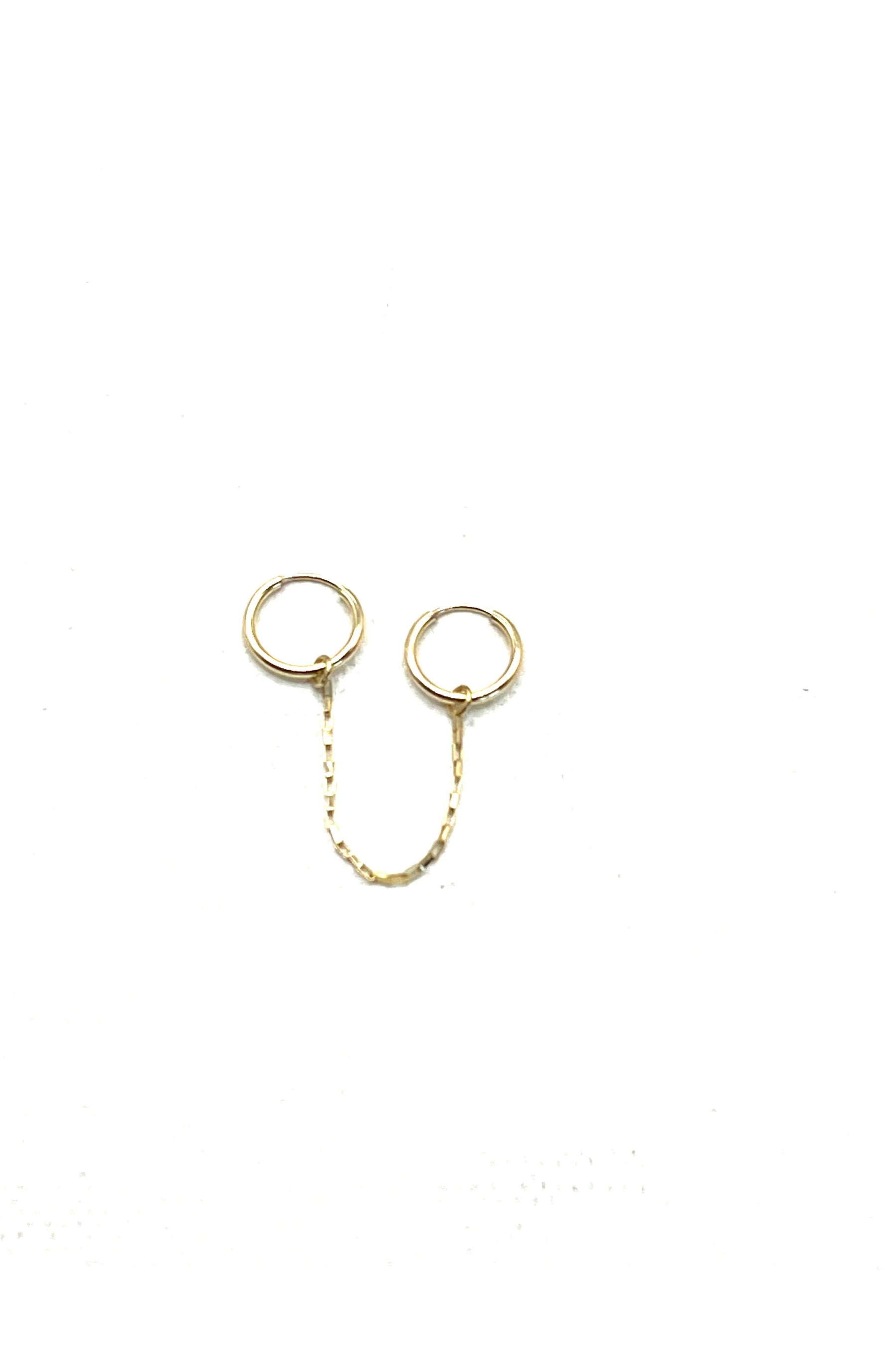 The Eternity Gold Hoops
