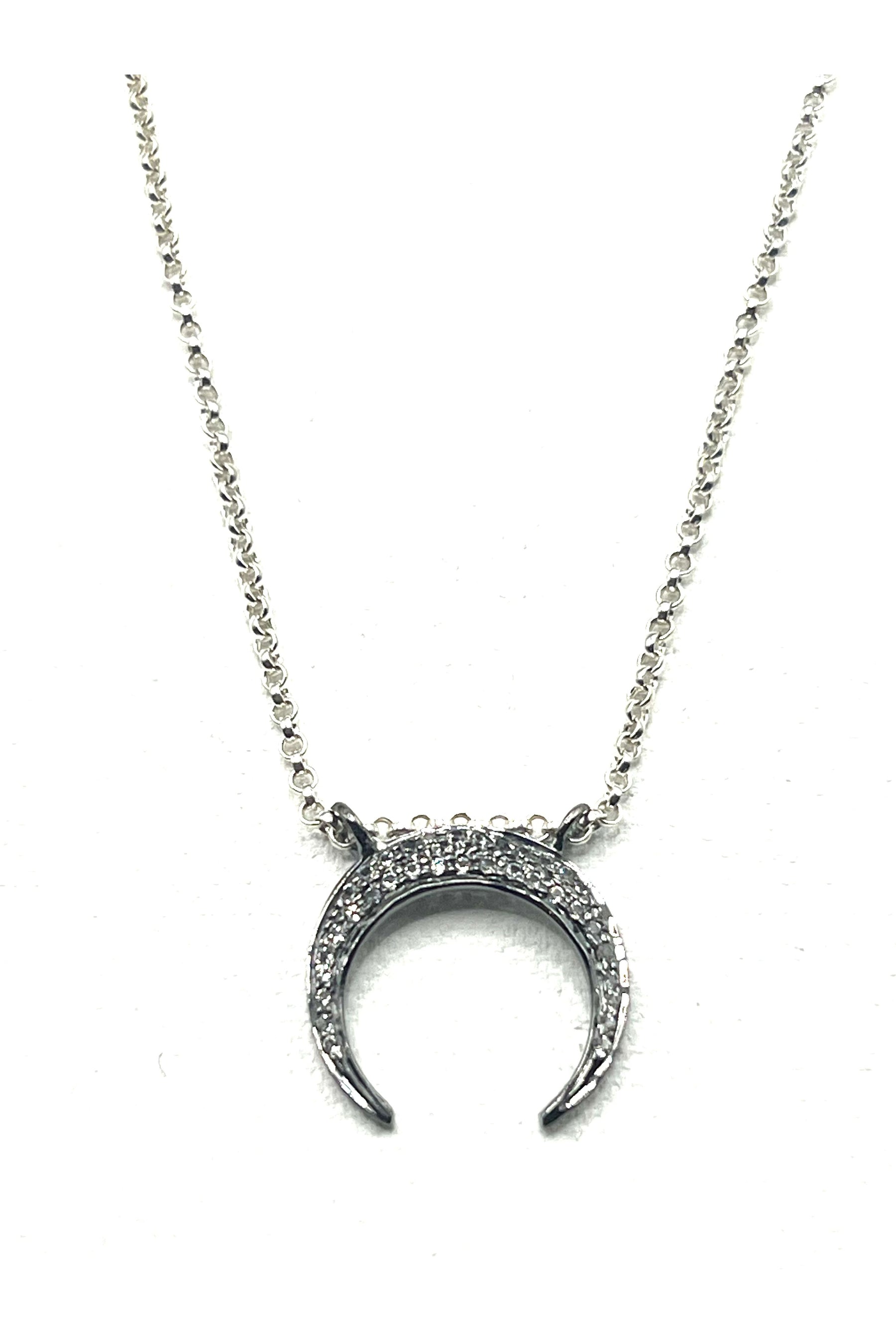 The Diamond Moon Necklace