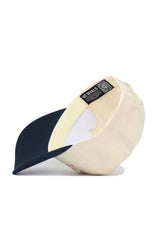 The No Rivals DBU Triangle Game Cap Hat is a white and black snapback with a structured fit.
