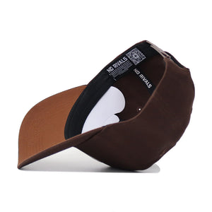 The Colorado State Americano Hat is displayed upside down, showing its black inner band with "NO RIVALS" in white and a structured bill. Its quality cotton build and interior highlight both comfort and style.