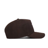 The Oregon State Americano Hat is a dark brown, structured cotton baseball cap with a curved brim and visible stitching, shown from the side on a white background.