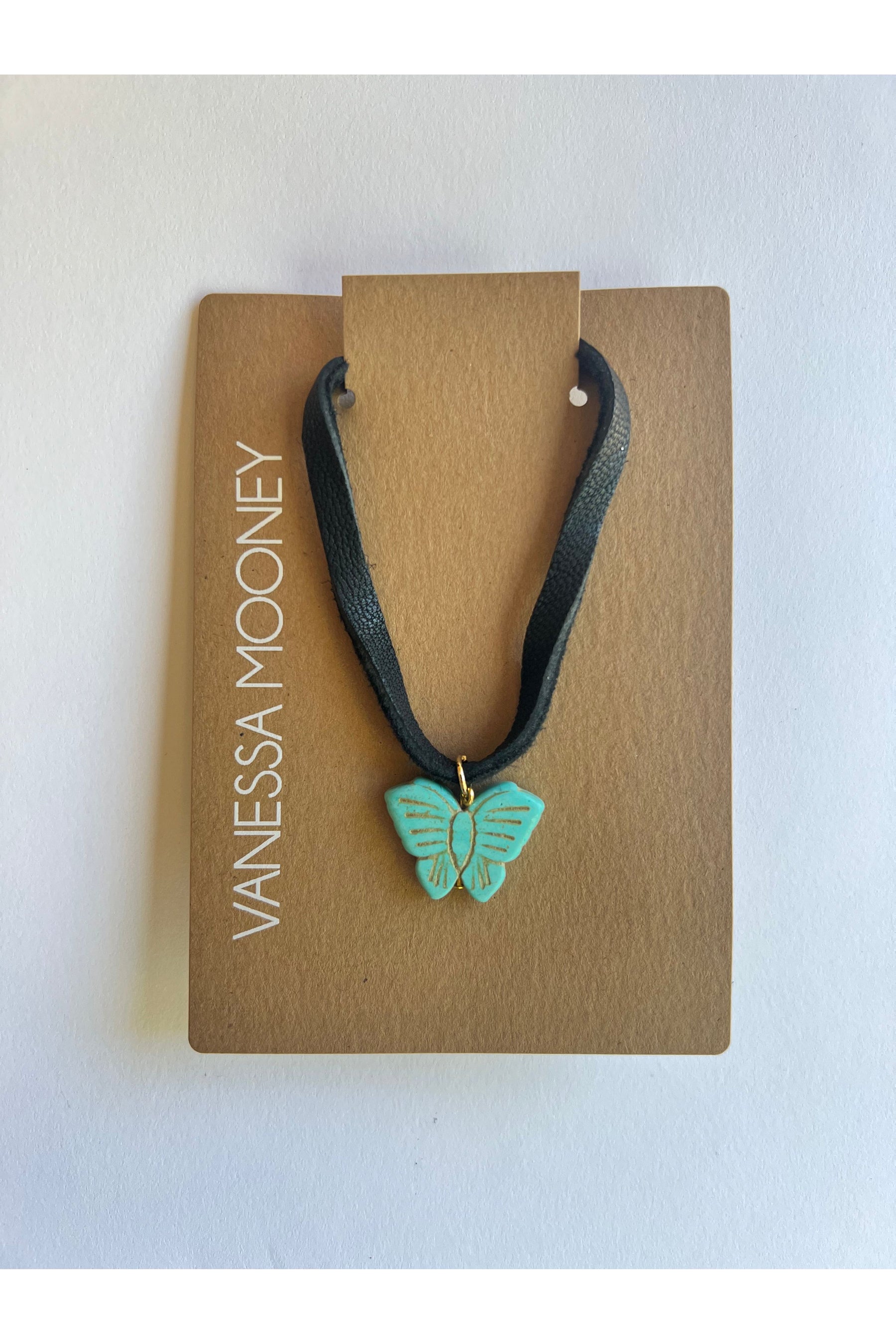 The Turquoise Butterfly Choker