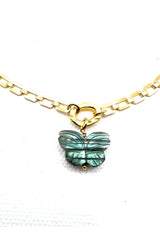 The Labradorite Butterfly Stone Choker