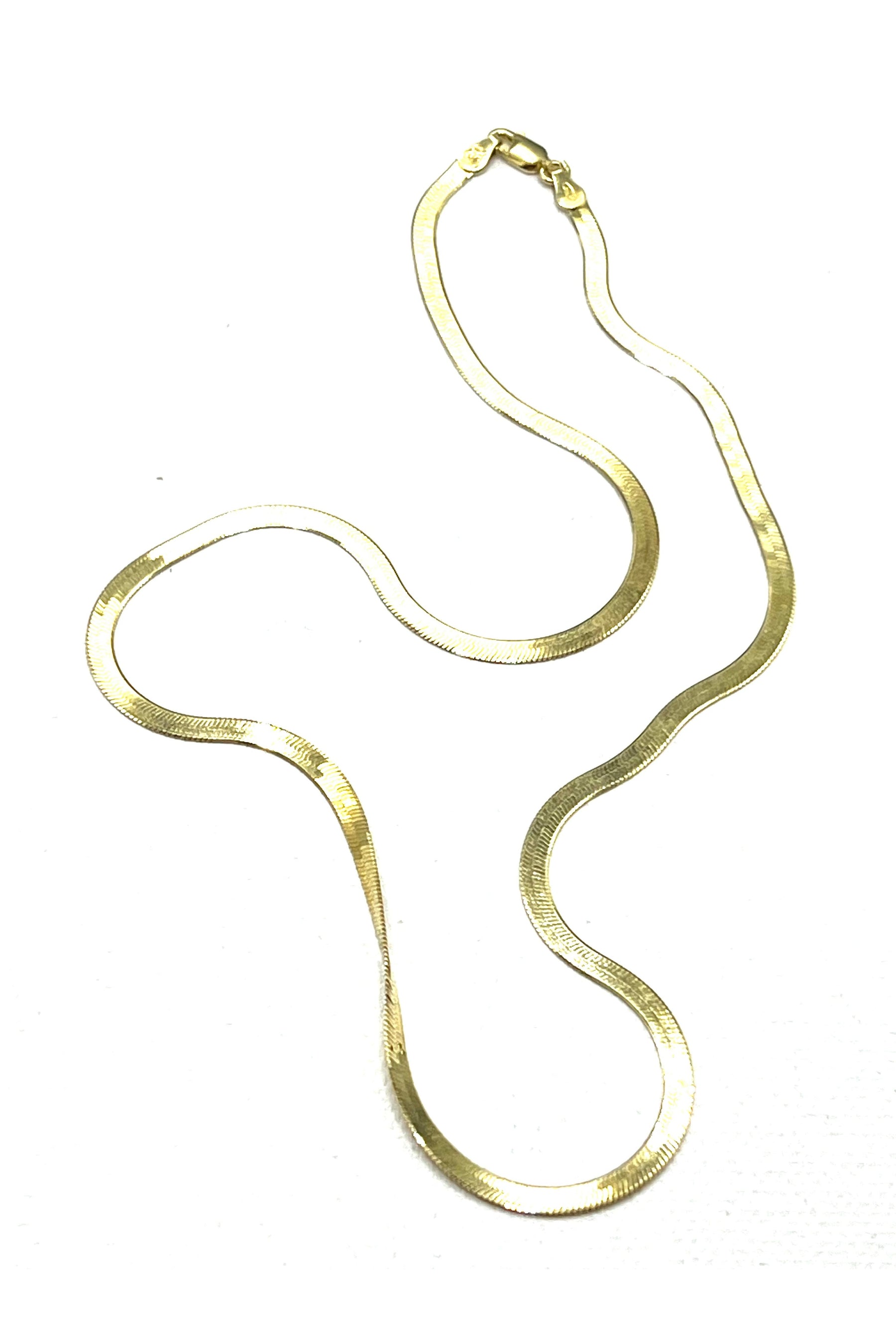The Classic Gold Snake Chain Necklace