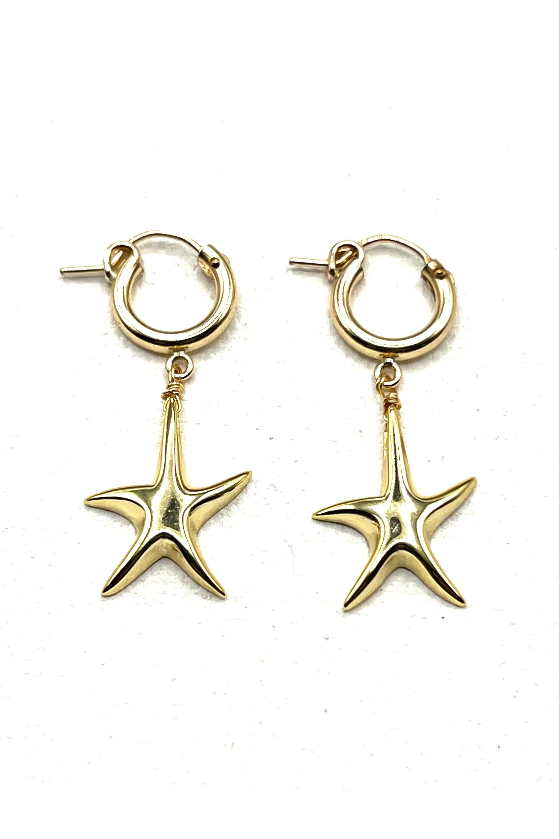 The Flashing Lights Star Earrings