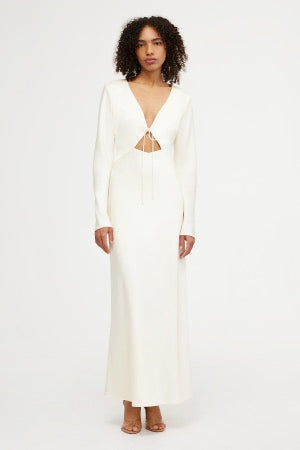 Danika Long Sleeve Dress Cream