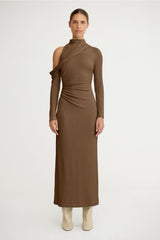 Coralie Maxi Dress Chocolate
