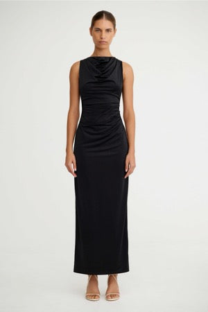 Delphine Midi Dress Black