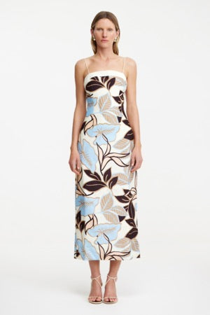 Halli Midi Dress Light Rainforest