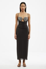 Maddie Midi Dress Espresso