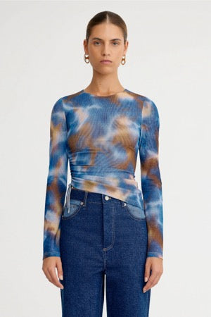 Drew Top Dipped Cobalt