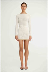 Siobhan Mini Dress Sand Splice