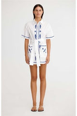 Annette Shirt Dress Ivory