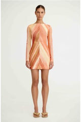 Mattie Mini Dress Sherbet Stripe