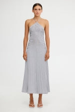 Niamh Midi Dress Silver