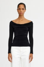 Luna Top Black