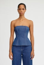 Juno Top Denim