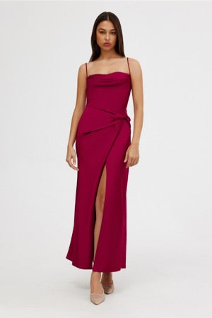 Esme Maxi Dress Raspberry
