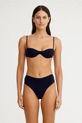 Xanthe High Brief Black