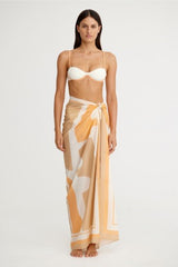 Marcella Sarong Apricot Shapes