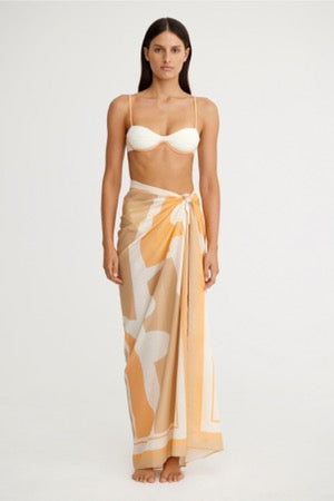 Marcella Sarong Apricot Shapes