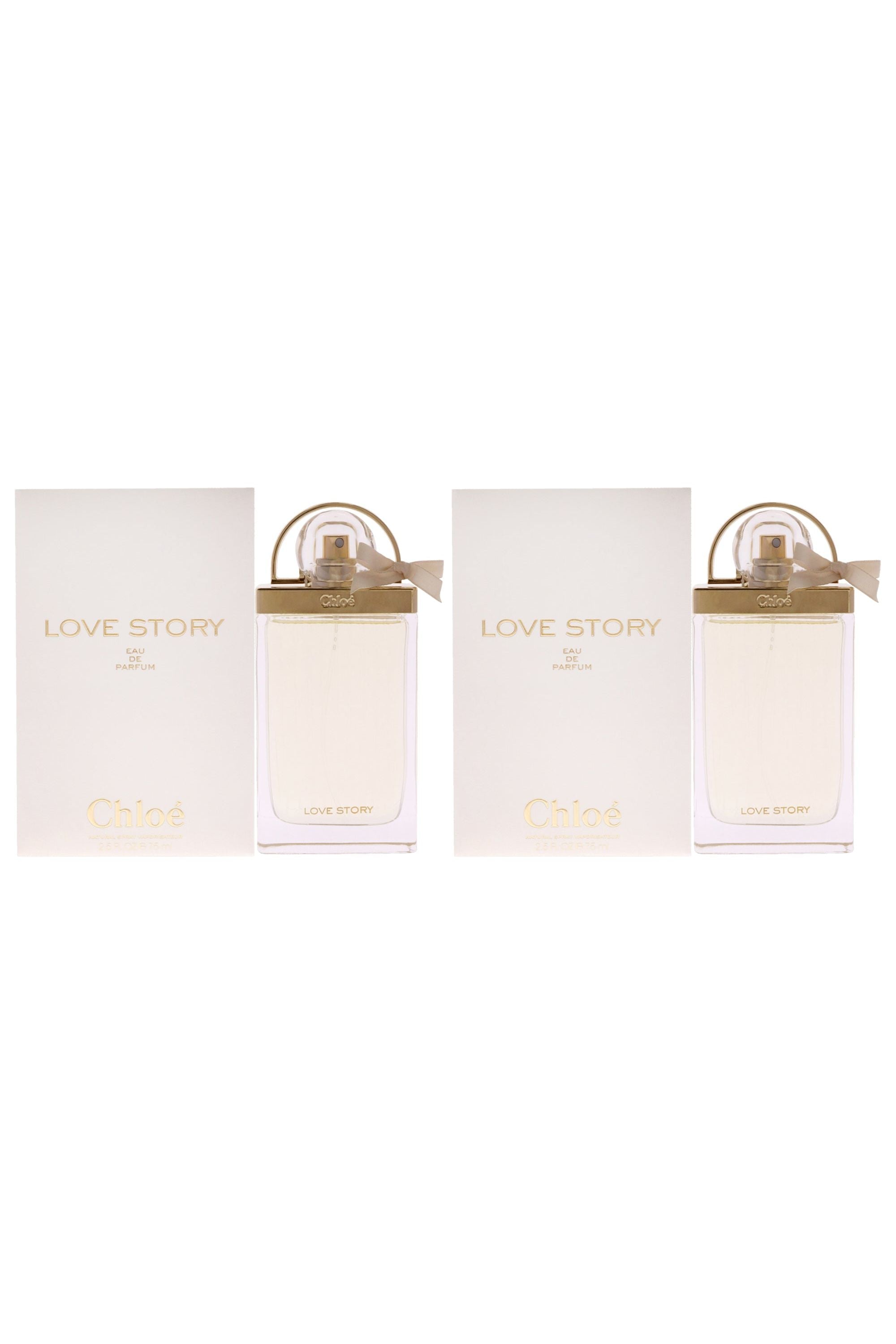 Chloe Love Story by Chloe for Women - 2.5 oz EDP Spray - Pack of 2