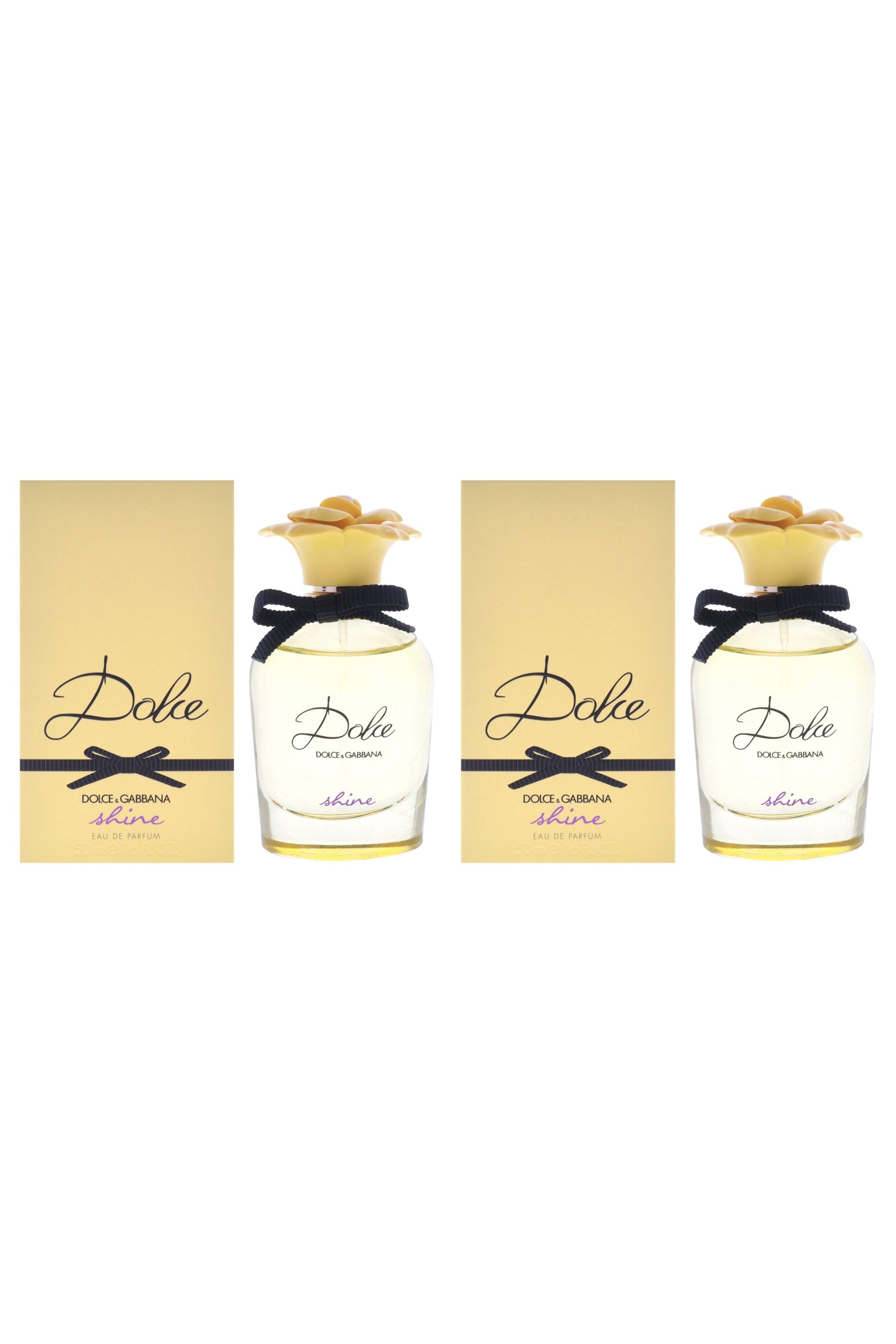 Dolce Shine by Dolce and Gabbana for Women - 1.6 oz EDP Spray - Pack of 2