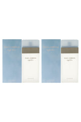 Light Blue by Dolce and Gabbana for Women - 3.3 oz EDT - Pack of 2