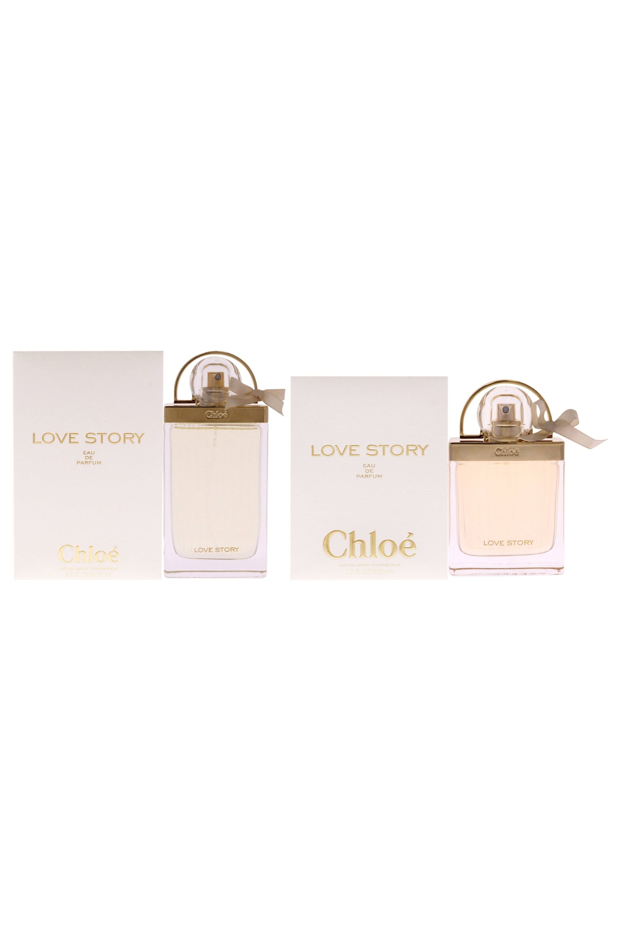 Chloe Love Story Kit by Chloe for Women - 2 Pc Kit 2.5oz EDP Spray, 1.7oz EDP Spray